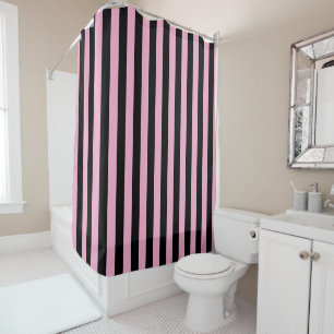 DIY Colours Vertical Stripe NL #0 Lt Pink Black