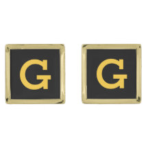 DIY Create Your Own Custom Monogram Cufflinks V07