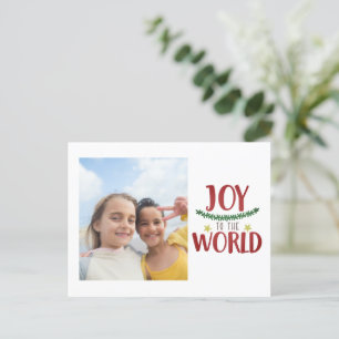 DIY Create Your Own Personalized Christmas Holiday Postcard