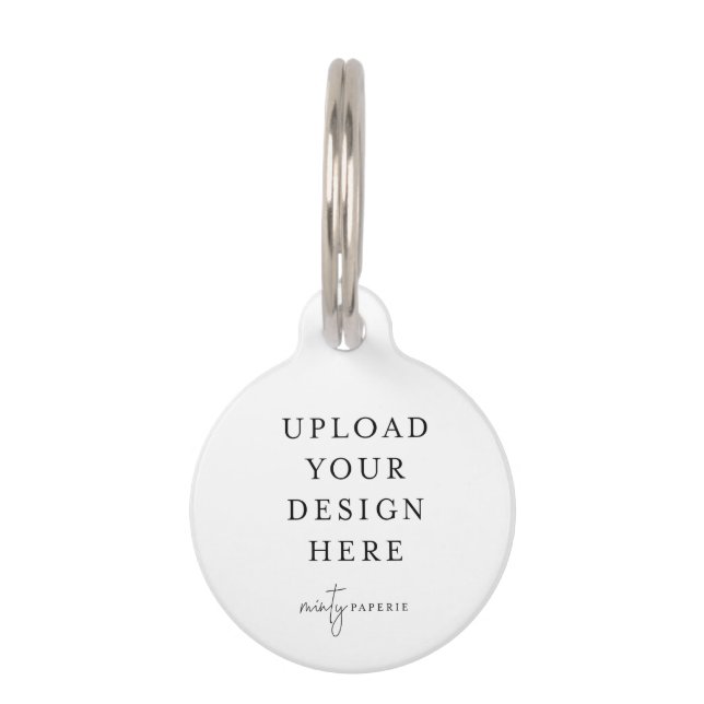DIY Create Your Own Pet Tag (Front)