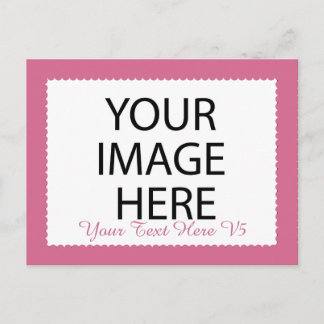 DIY Custom Photo Frame You Design Yourself V6 Postcard