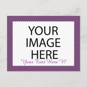 DIY Custom Photo Frame You Design Yourself V7 Postcard