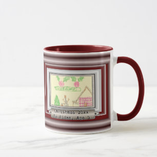 DIY Customizable Photo or Art Frame Mug