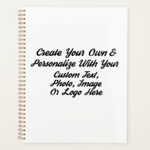 DIY Customizable Planner - Personalized Diary 