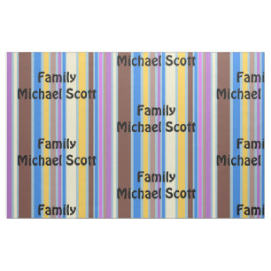 DIY - Customize your text, image, colours & ideas Fabric