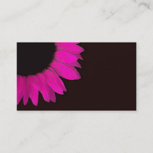 DIY Design Your Own Coloured Sunflower Calling Card