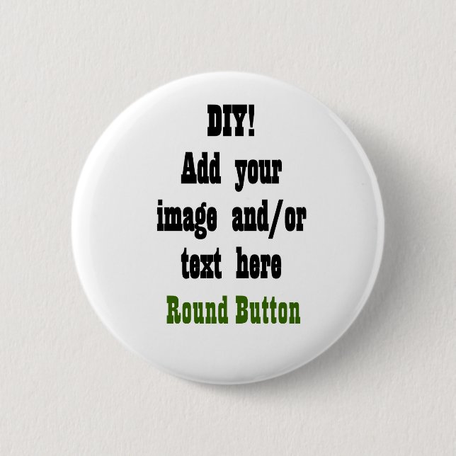 DIY Design your own Custom Button STANDARD v3 (Front)