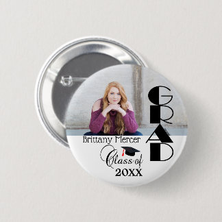 DIY Grad Photo Memories 2 Inch Round Button