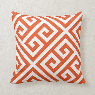 DIY Greek Key Pattern Custom Throw Pillow