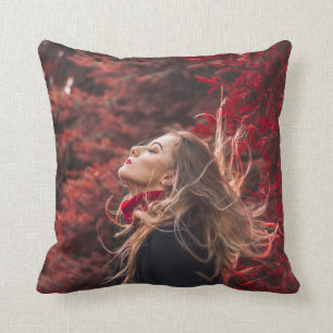 DIY Instagram 13 photo my family custom Throw Pillow