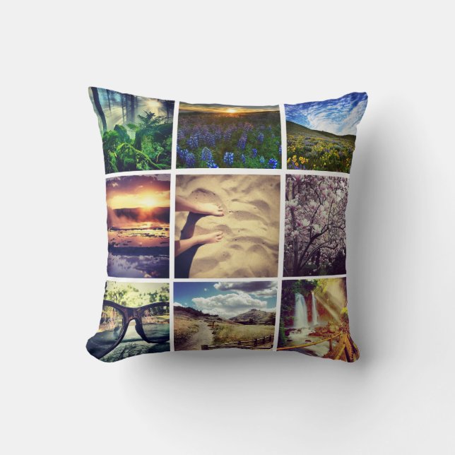 DIY Instagram Throw Pillow (Front)