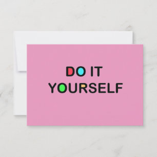 DIY - Invitations / RSVP 3.5" x 5" Square