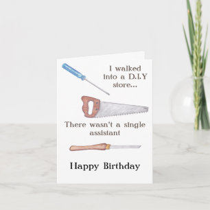 DIY Joke Birthday Card