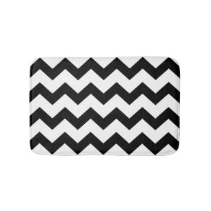 DIY Large Chevron Zigzag Pattern Custom Bath Mat