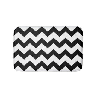 DIY Large Chevron Zigzag Pattern Custom Bath Mat