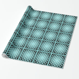 DIY Mix and Match Colours Lattice Abstract Wrapping Paper