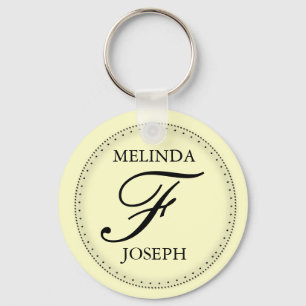 DIY Monogram Key Chain