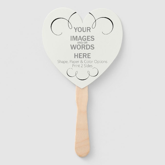 DIY (More Options) - Hand Fan (Front)