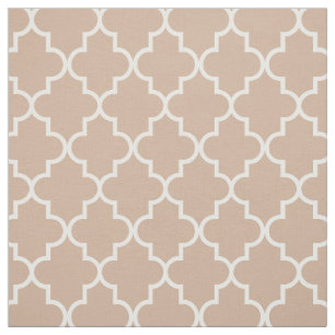 DIY Moroccan Tiles Pattern Custom Fabric