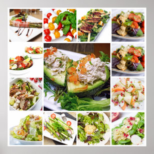 DIY OUR FOOD   Catering restaurant healthy living Poster
