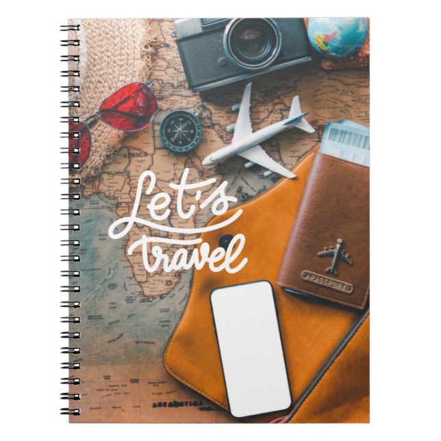 DIY Personalized Travel 2023 Photo Notebook (Front)