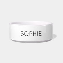 DIY Pet Bowl | Custom Name, Colour, Text