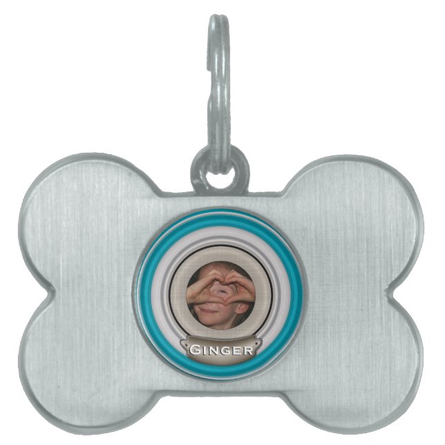 DIY Photo Frame to Personalize Pet Tag (Front)