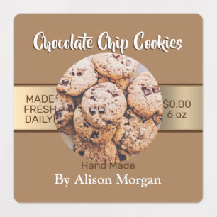 DIY Product Name Photo Logo Info Brown Waterproof