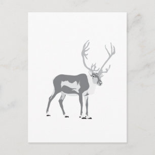 DIY Reindeer Postcard