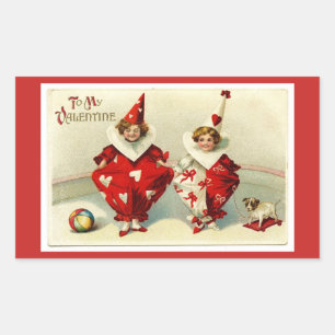 DIY RETRO VALENTINE Sticker