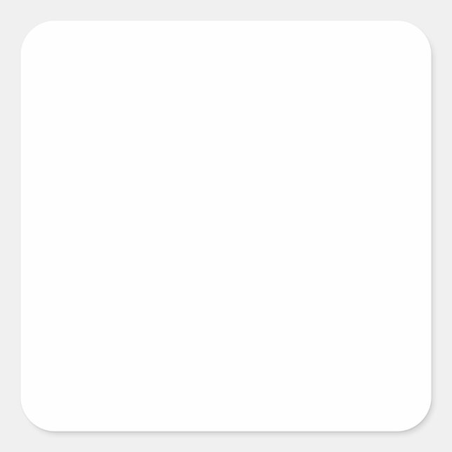 DIY Template Blank ADD colour TEXT image photo GIF Square Sticker (Front)