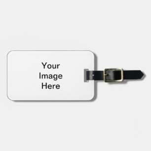 DIY Templates easy add TEXT PHOTO bulk pricing Luggage Tag