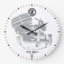 DIY Vintage Moto Clock