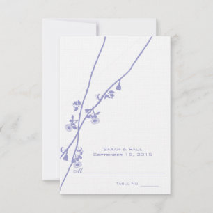 DIY You Score and Fold Tent Wedding Place Cards