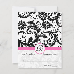 DIY You Score and Fold Tent Wedding Place Cards