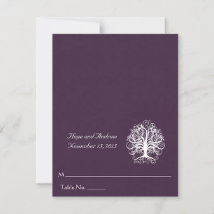 DIY You Score and Fold Tent Wedding Place Cards