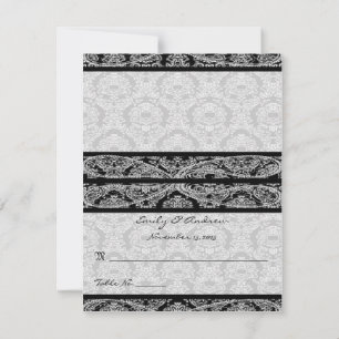 DIY You Score and Fold Tent Wedding Place Cards