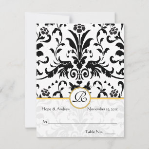 DIY You Score and Fold Tent Wedding Place Cards