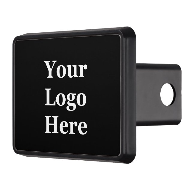 DIY Your Logo Here Trailer Hitch Cover (Left)