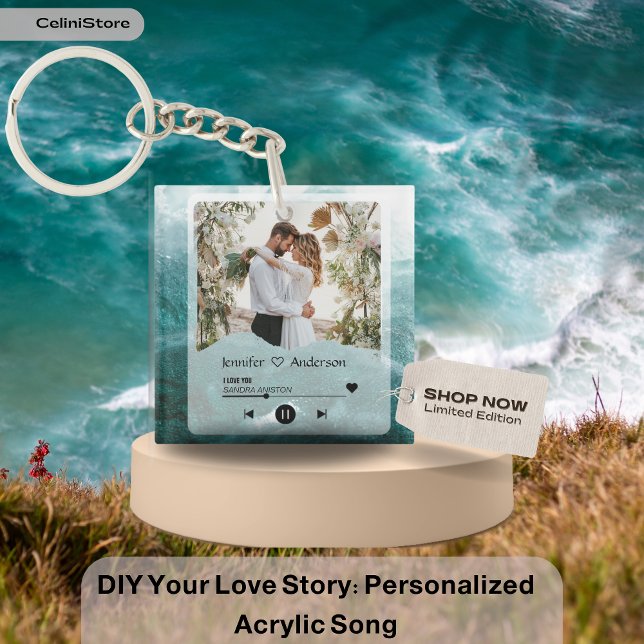 DIY Your Love Story: Personalized Acrylic Song Keychain (DIY Your Love Story: Personalized Acrylic Song)