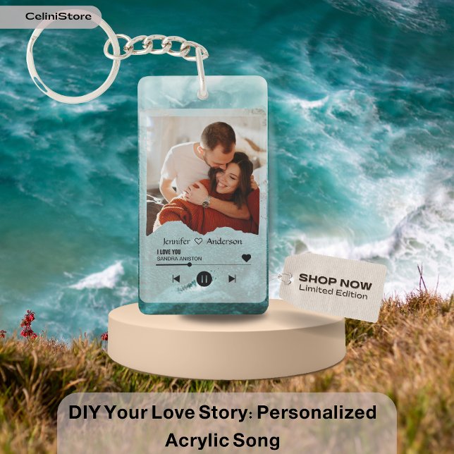 DIY Your Love Story: Personalized Acrylic Song Keychain (DIY Your Love Story: Personalized Acrylic Song)