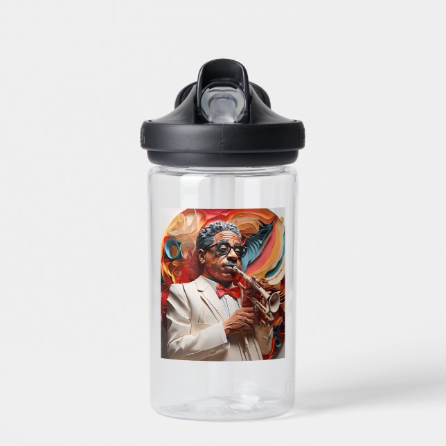 Dizzy Gillespie Water Bottle (Front)