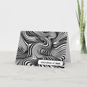 Dizzy Kaleidoscope Insomnia Humour Card