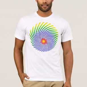 Dizzy Sun Rainbow One Sided Shirt