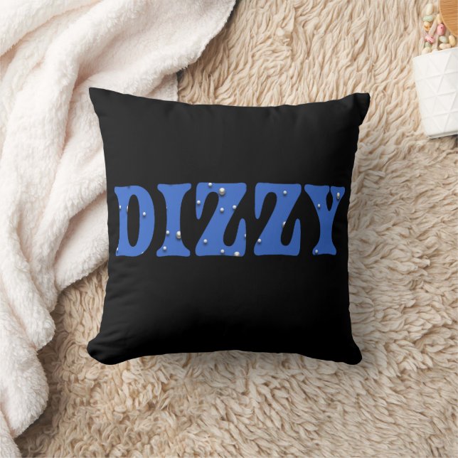 Dizzy Throw Pillow (Blanket)
