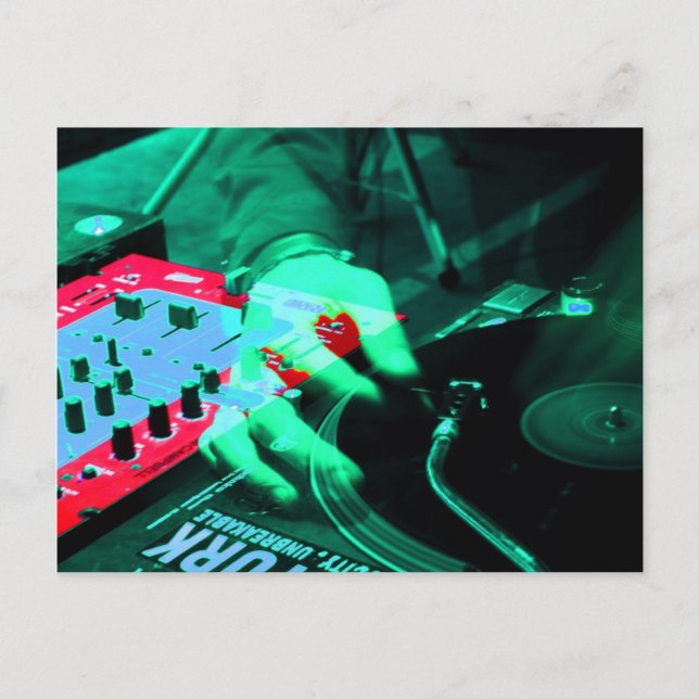 DJ 4 POSTCARD (Front)