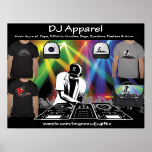 DJ Apparel Poster from I'm G Clothing
