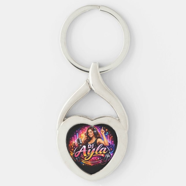 DJ AYLA 2 KEYCHAIN (Front)