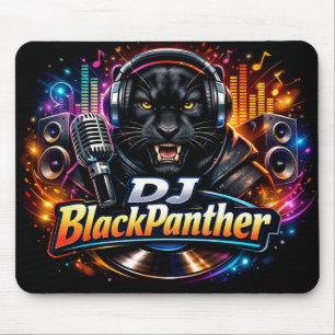 DJ BLACKPANTHER 2 MOUSE PAD