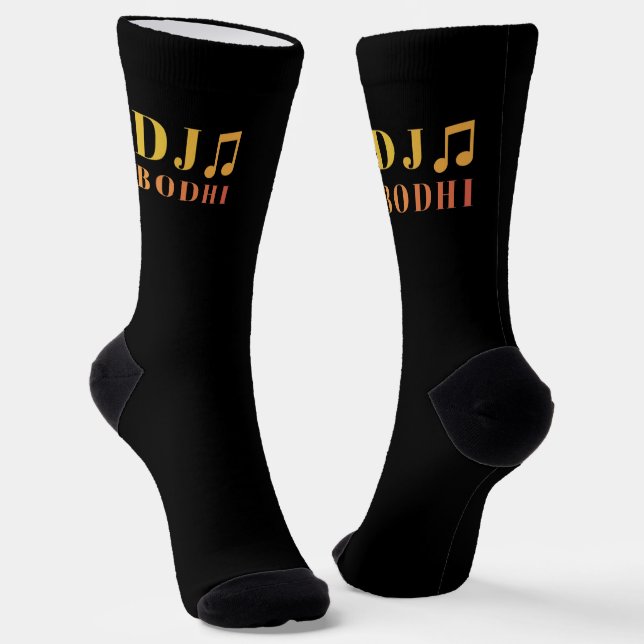 DJ Bodhi Socks (Angled)